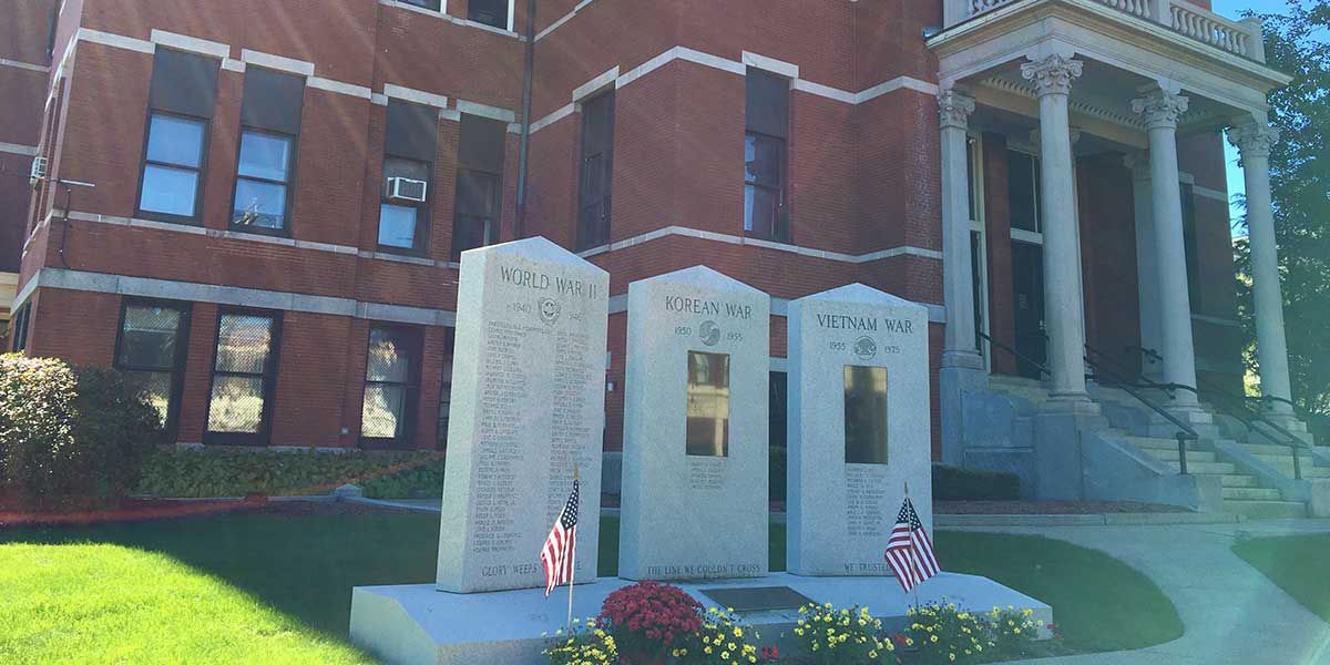 Peabody City Hall and War/Veterans Memorials